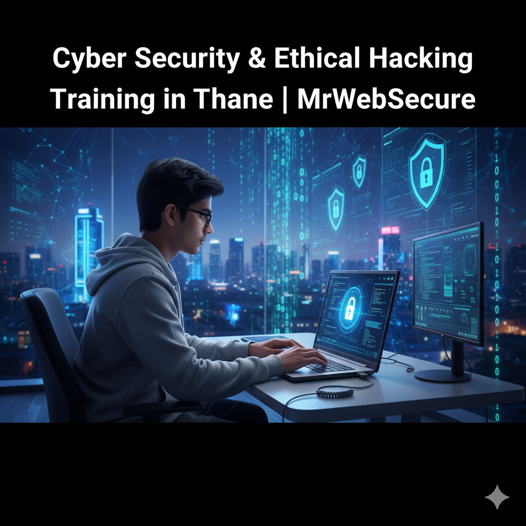 Cyber Security & Ethical Hacking Training in Thane: Learn Penetration Testing, Network & Web Security with MrWebSecure